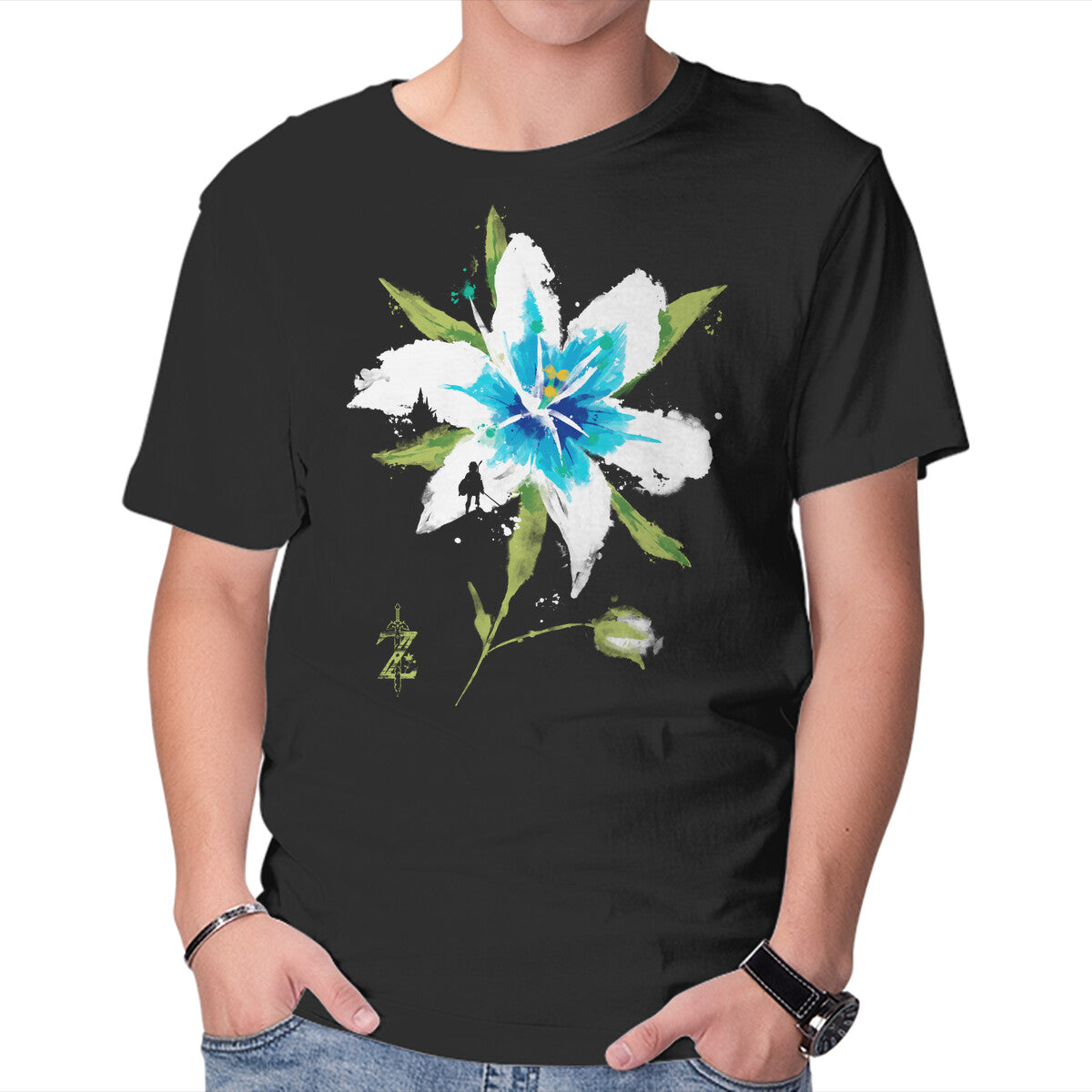 Unisex Crew Neck T-Shirt Silent Princess Graphic Short Sleeve Casual Tee XL