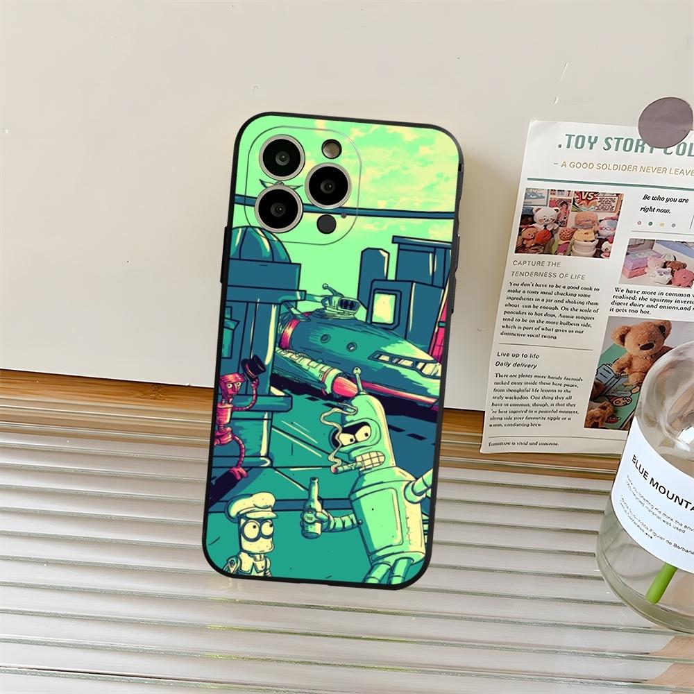 

FuturamaEs Cartoon Phone Case Fundas For Iphone 13 17 11 15ProMax 14 12 16 Pro Xs Max Mini Xr X Plus Coque iPhone 15