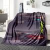 Cyberpunk Fashion Show Blanket Soft Throw Blanket For Home Bedroom Bed Sofa Travel Office Solid Christmas Blanket