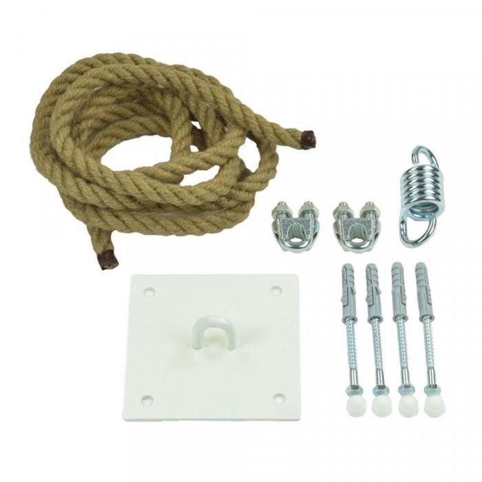 Kit de suspension en acier pour fauteuil - capacité charge 100 kg