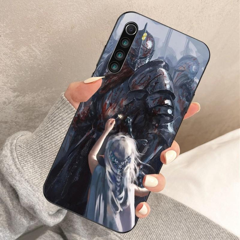 Husa de telefon Ghost Knife pentru Xiaomi Redmi Note 11 10 9T 8 7 Pro Redmi 10 9 9A 9C 8 7 6 Husă neagră moale pentru telefon