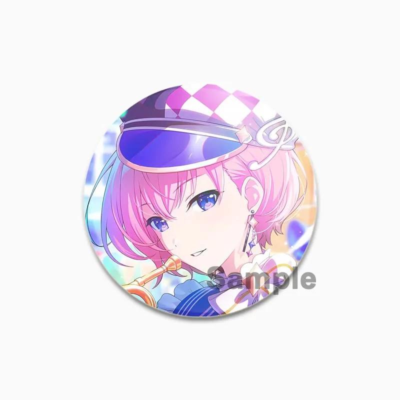 

32/44/58 мм Megurine Luka значок мультфильма косплей игра броши ручной работы exquistie эмалированные булавки для одежды рюкзак ювелирные изделия аксессуары 32mm(1.26in)