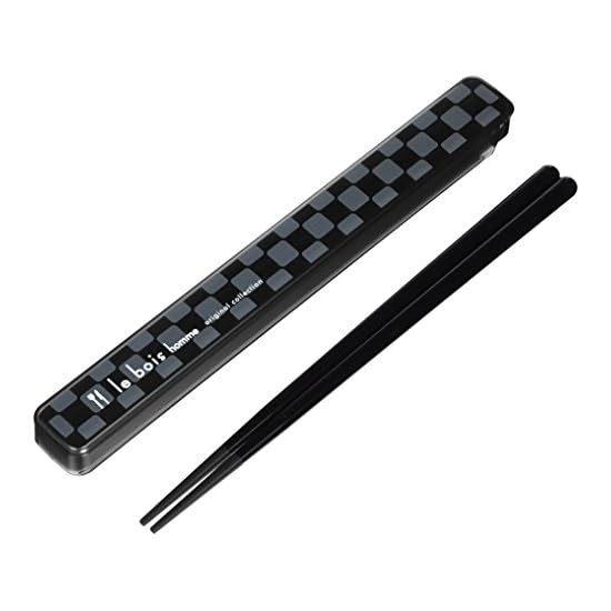 Chopsticks & Chopstick Case Set (M) Black