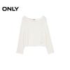 ONLY Women's Relaxed Fit Hollow-Out Knit Top