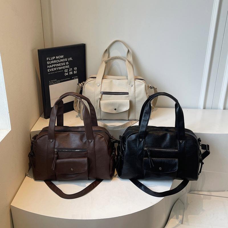 Fashion Large-capacity Tote Bag Women's 2026 Spring New Light Luxury Niche Retro Shoulder Messenger Bag