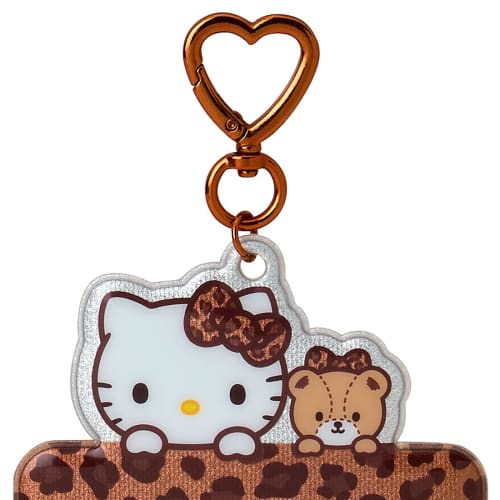 Sanrio Trading Card Holder, Leopard Print (Enjoy Idol), Hello Kitty 145408