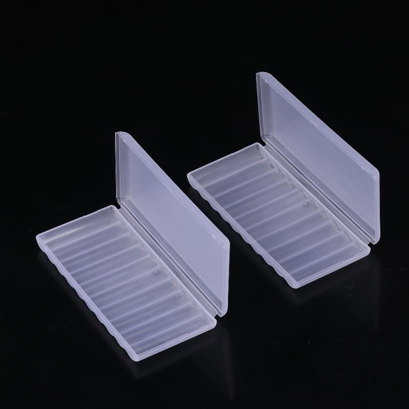 1/3/5Pcs Hard Container Holder Case 10 Slot Battery Storage Box For AAA Plastic Battery Organizer Accessories