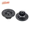 1 Inch Tweeter Speaker 6 Ohm 30W Hifi Soft Dome Silk Film Treble Loudspeaker Neodymium Toothed Aluminum Heat Sink 2pcs