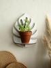 White Leaf Floating Wall Shelf Display Wooden Plant Flower Pot Tray Storage Rack Home Decoration for Girl Room Wall Decor Gift