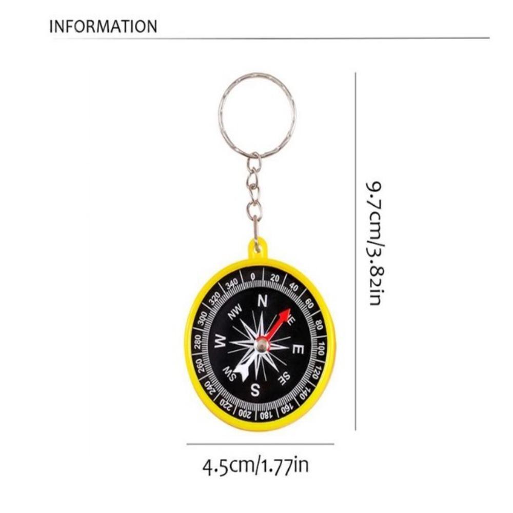 Rotundity Outdoor Pocket Compass Alloy, Plastic Navigation Tools for Travel Outdoor Compass