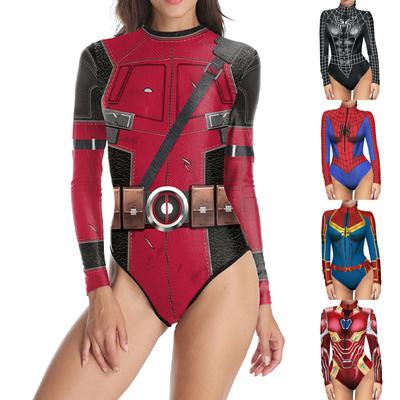 Kleidung Damen Ausgefallene Rollenspielkleidung Enganliegende Cosplay-Kleidung