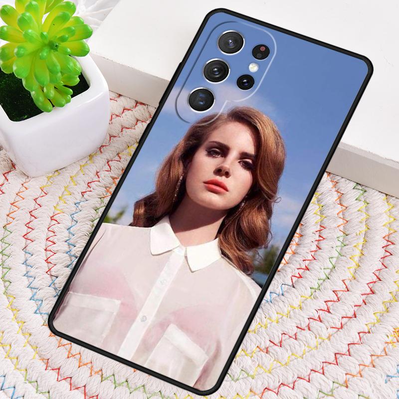 Lana Del Rey Singer Silicone Phone Case For Samsung Galaxy note 10 pro S26 S25 S24 S23 S22 S21 Plus S25Ultra Capa Cover
