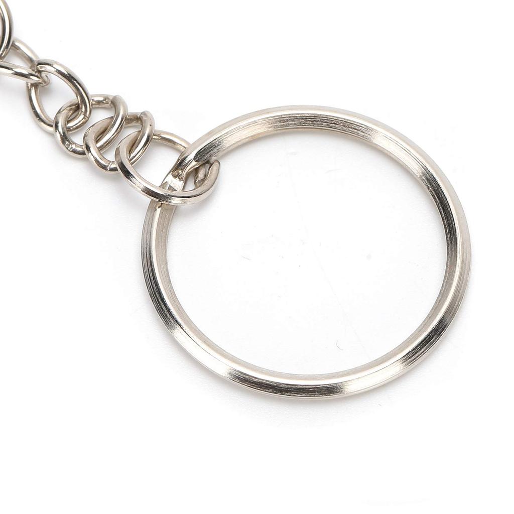 AUHX Metal Flute Keychain, Beautiful Flute Key Ring Gift, Practical Small Exquisite Gift for Hanging Keys or Decoration