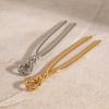 Youthway Stainless Steel 18K Gold-plated Hairpin Metal Hair Accessories For Women Headwear Jewelry Gift