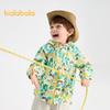 Balabala Boys' Spring Hooded Printed Jacket Set