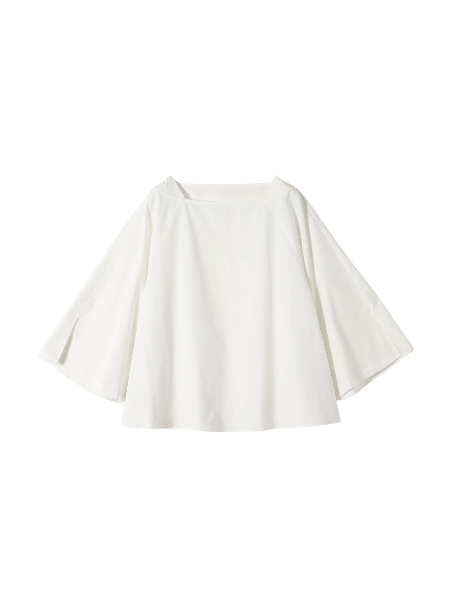 

Ships Any Machine Washable REPREVE Boat Neck Flare Sleeve Blouse 721140097 White One Size