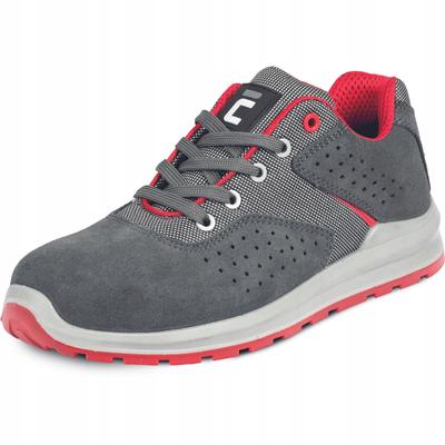 Grimma Safety Shoes with Toe Cap and Anti-puncture Insert, Gray. S1P Size 40