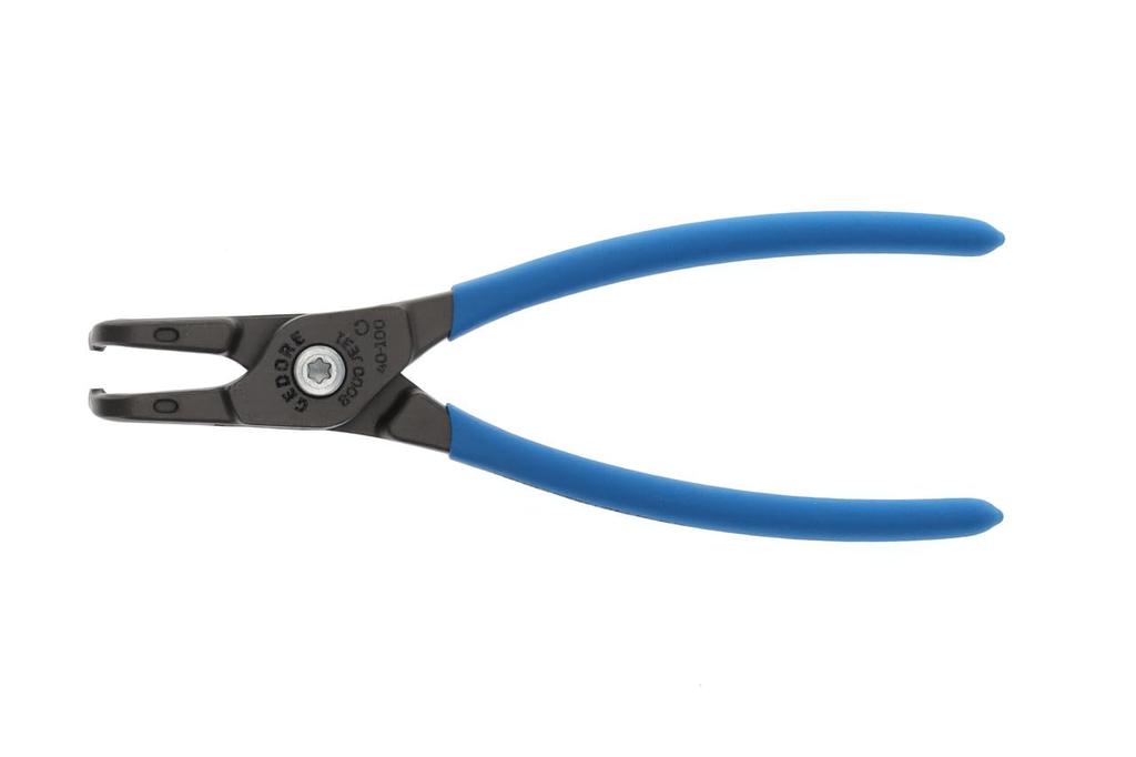 GEDORE Face Contact Snap Ring Bent Hole 8000 2930854 Pliers, Type, JE01, 40-100mm,