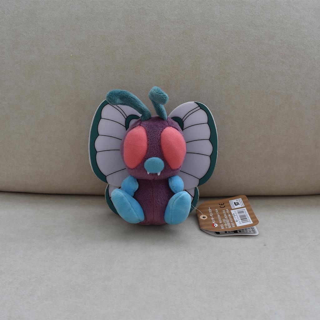 Cartoon Anime Peripheral Doll Caterpie Mimikyu Rowlet Popcy Litten Cute Little Elf Toy Doll Children Christmas Gift