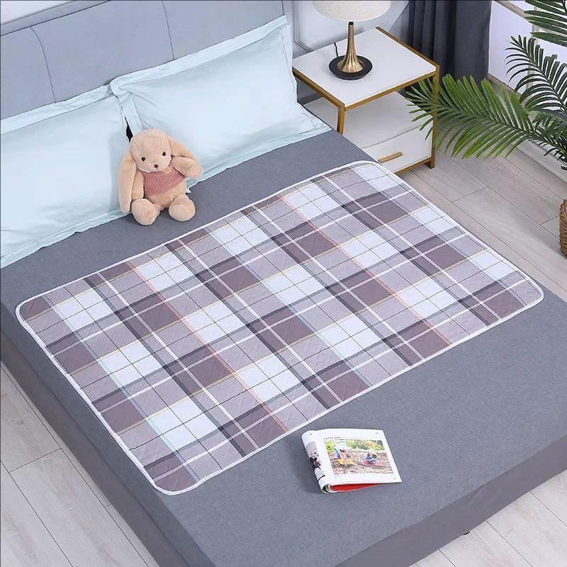 Waterproof Bed Pee Pad Washable Absorbent Mattress Protector For Kids Elderly Underpad Leakproof Bed Sheet Sofa Bed Wetting Mat