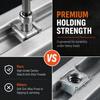 50pcs 20 Series Sliding T Nut Sliding Mechanism Hammer Head Fastener  Industrial Assembly