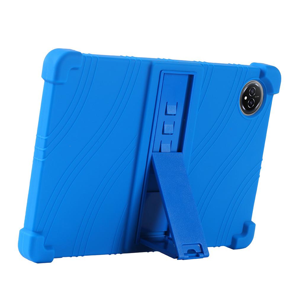 For Teclast M50 Plus/BMAX Maxpad I10 Plus Silicone Case with Kickstand Rugged Protective Cover