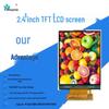 2.4" TFT LCD Display Screen, 24-pin, Strong Solder, Supports MCU8/SPI Interface