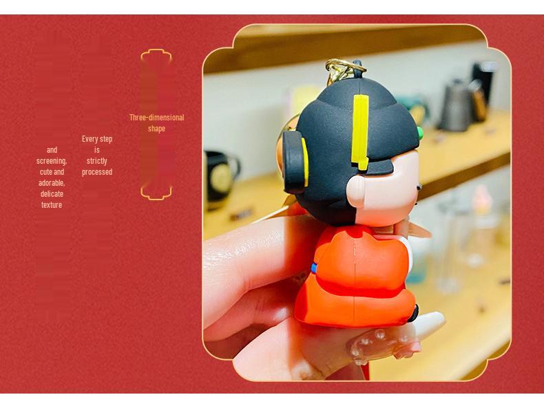 Good Luck Gaokao Keychain: Little Champion Exam Pendant & Graduation Souvenir