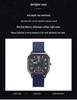 Trendy Retro Men's Leather Strap Quartz Watch - Square Case Fashion Student Wristwatch
