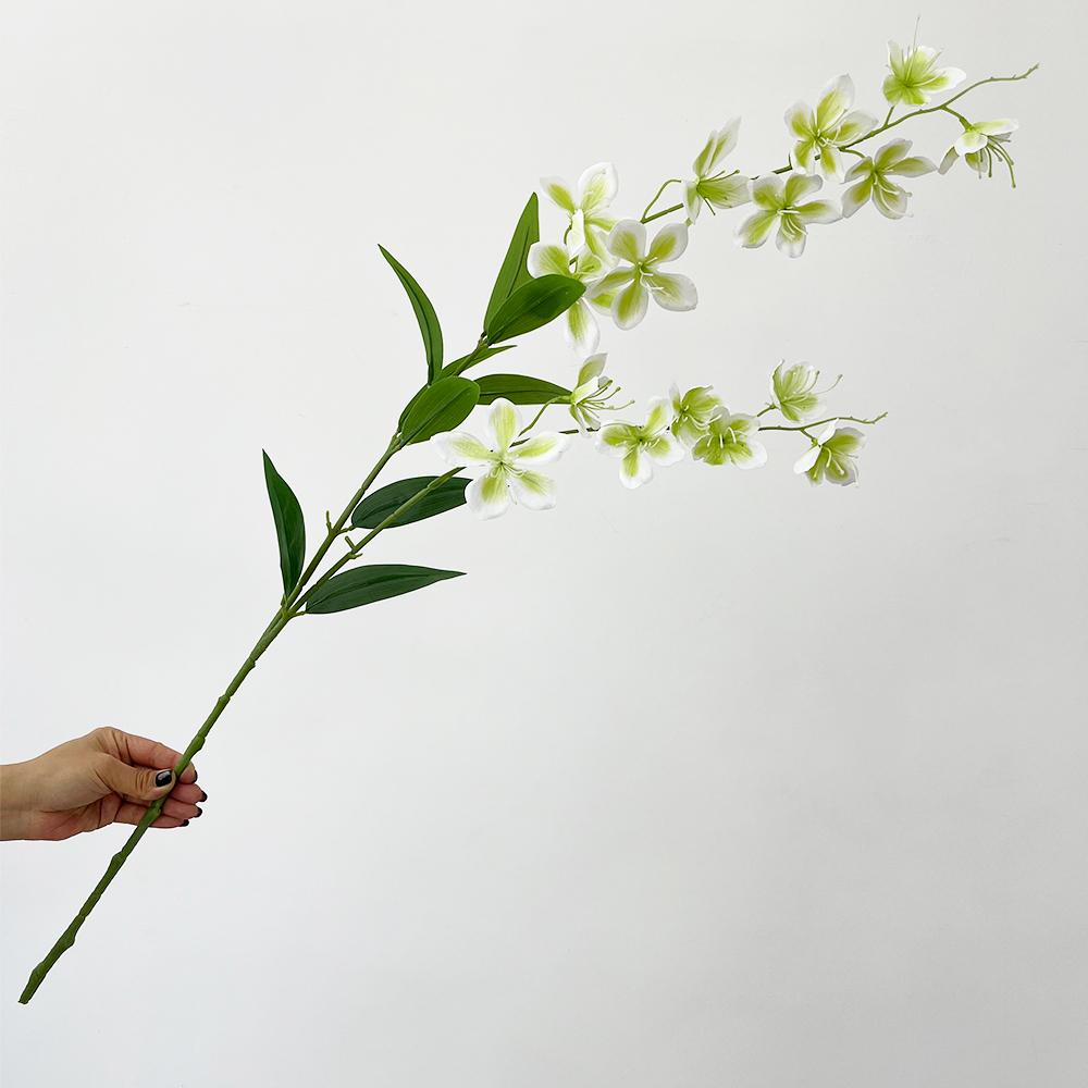 Clematis Artificial Flowers Fake Wisteria Floral Hanging Plant Garland Fake Greenery Plants for Vase for DIY Wedding Bouquets