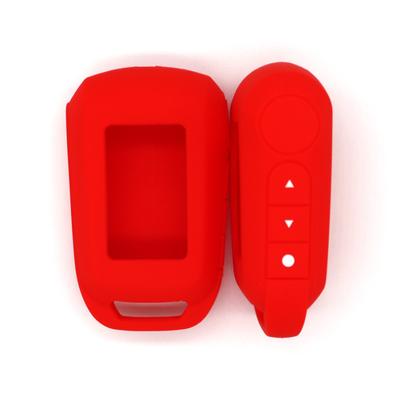 Sleek Silicone Key Case for Alarm Model A92 A94 Car LCD Key Case Low Profile Protection Black Red Green Blue Dark Blue