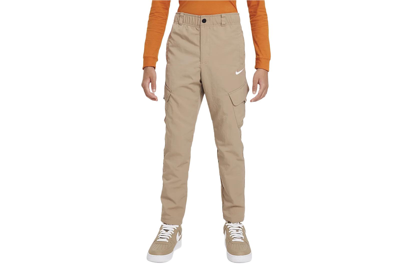 Nike Casual Pants Outdoor Play Khaki Kids  FD3239-247 XL