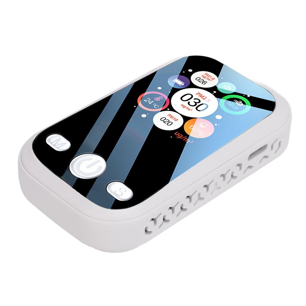 Quality Monitor PM2.5 PM10 PM1.0 Detector Humidity  LCD Display Portable     Quality Meter