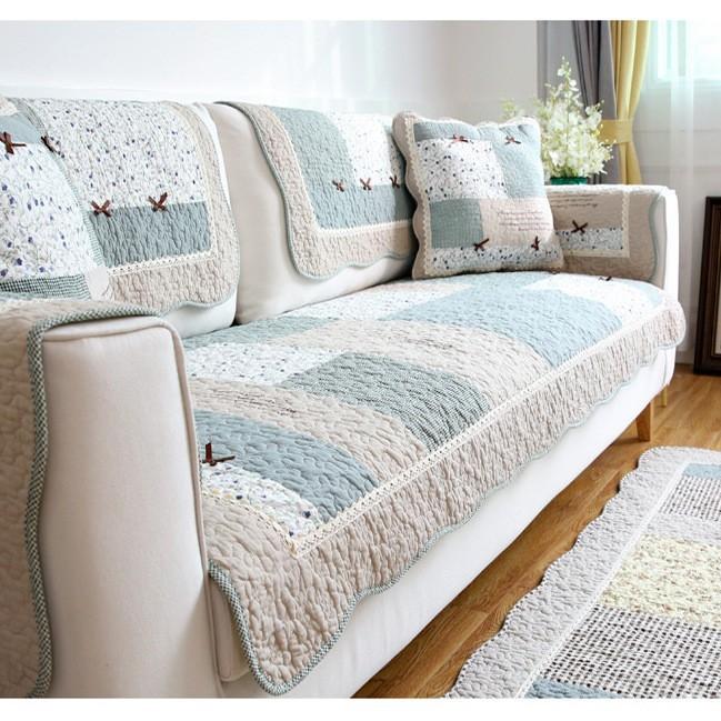 

Хлопчатобумажная ткань для диванных подушек, загородная гостиная, противоскользящая и простая современная всесезонная наволочка для дивана с полной крайней плотью 50*50