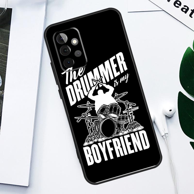 Drum Drummer Music DJ For Samsung Galaxy A13 A53 A33 A54 A34 A14 A55 A35 A15 A05 A06 A16 A22 A32 A52 Phone Case