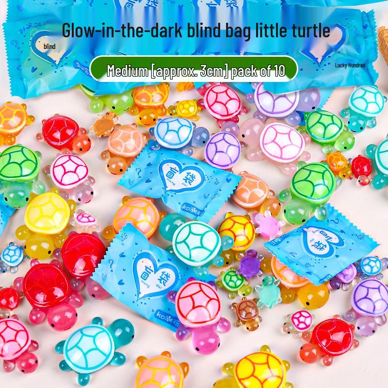 

Giant Luminous Turtle Ornament Toy - Extra Large Blind Bag Edition for Girls