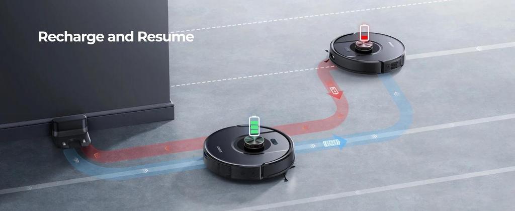 Laresar 01 Roboter Staubsauger Wischmopp LDS Lidar Navigation 5000Pa Smart Geplante Kartierung Zuhause Bodenwaschen Teppich Tierhaare Reinigen