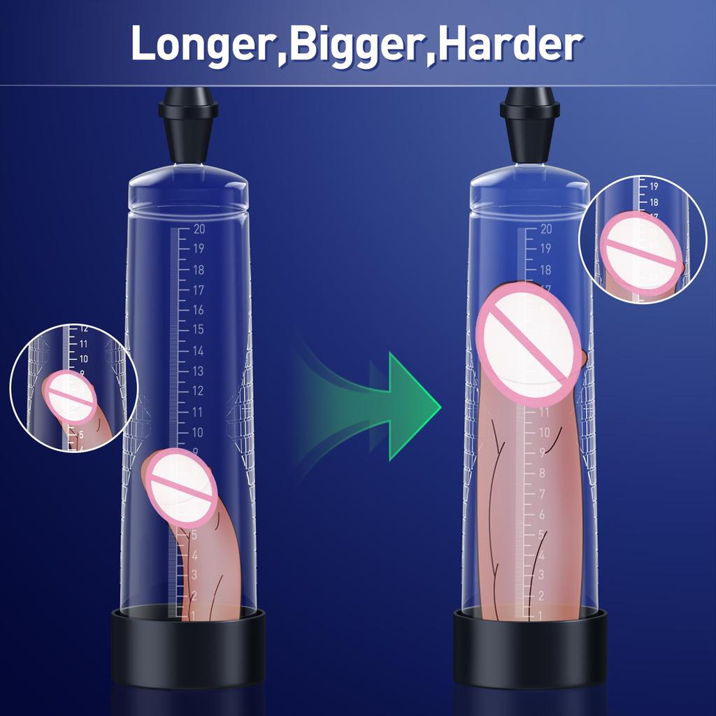 Manual Penis Pump Sex Toys for Men Vacuum Penis Extender Training Device For Adult Toys Vacuum Pump Air Penis Male Masturbators