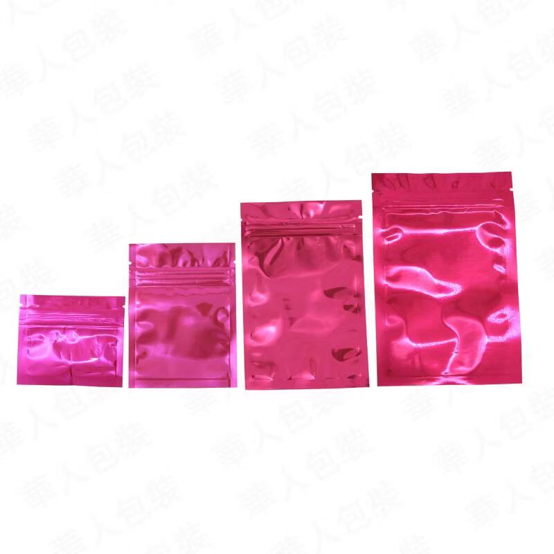 Colorful Aluminum Foil Resealable Packaging Bags