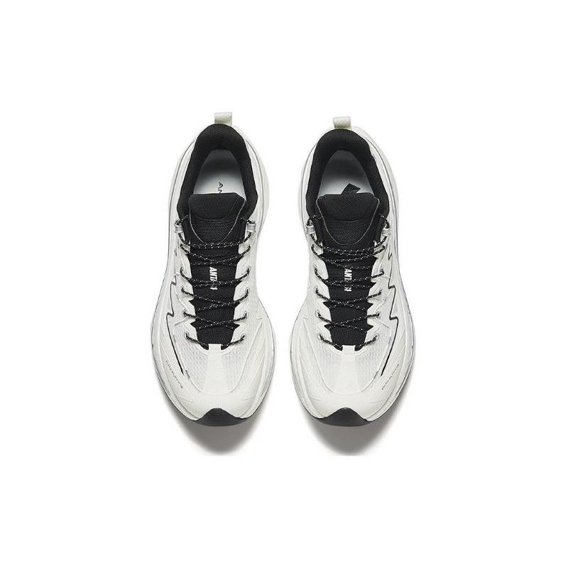 Anta Explore Pro Trail Running Shoes Lightweight Shock Absorption Low Top Men Sneakers White Black 912425512-8