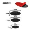 114mm/150mm/175mm Car Front Hood Emblem for Ford Fiesta Range Focus Mondeo Explorer Fusion Transit Edge Auto Rear Trunk Sticker CVU1 