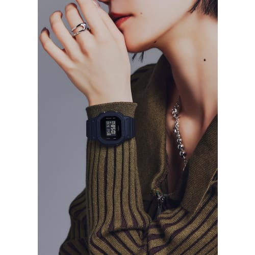 Casio Watch G-Shock Biomass Plastic GMD-S5610BB-1JF Women's Black