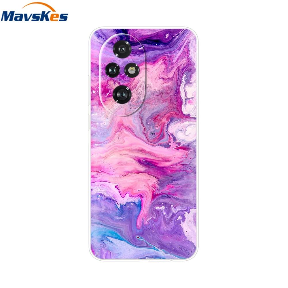 Für Honor 200 Hülle Niedliche Cartoon Silikon TPU Weiche Handyhüllen für Für Honor 200 Pro Honor200 Lite Transparente Capas Honor200