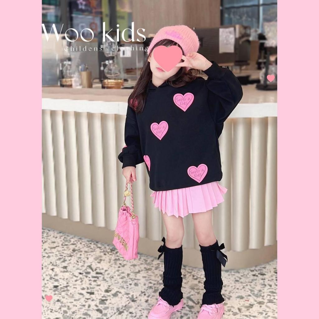 „Dreiteiliger Anzug aus Pullover und Faltenrock für Mädchen im Frühjahr/Herbst 2024, koreanischer Stil“