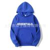 Unisex Hooded Sweatshirt Set Casual Sportswear Lightweight Cotton Blend Long Sleeve Top Pants