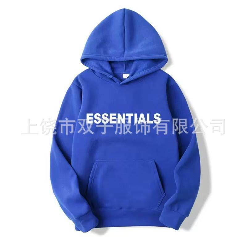 Unisex Hooded Sweatshirt Set Casual Sportswear Lightweight Cotton Blend Long Sleeve Top Pants