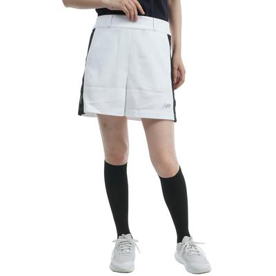 New Balance Golf Skirt Striped 1 (Stretch, Logo) / Women's / 012-4234508 030_White [M]