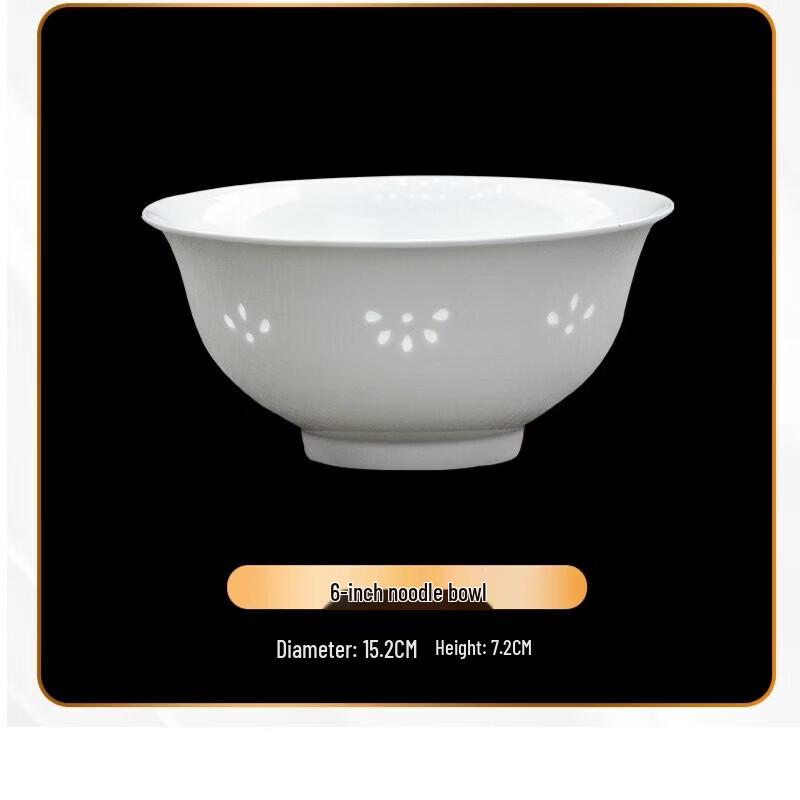 Abay Linglong High White Porcelain Dinnerware Set