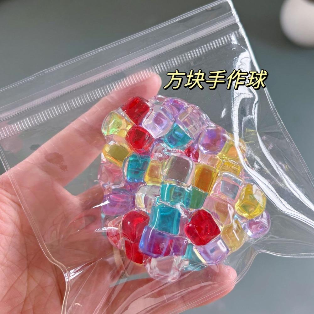 IJsballetjes Squishy Balls - Super Zachte hi Fidget Speelgoed met Langzame Terugslag Textuur voor Angstverlichting Ontspanning
