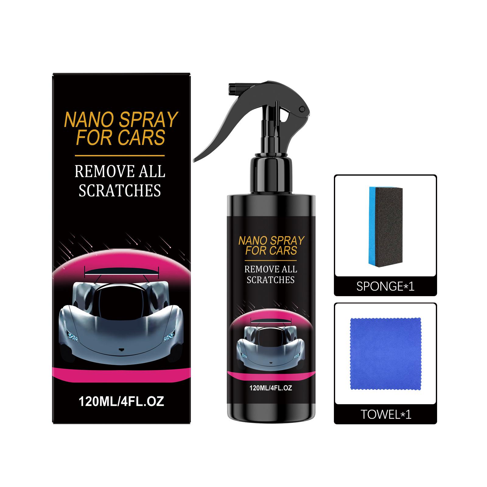 Car Nano Spray: Daily Paint Cleaning, Maintenance, Polishing, and Gloss Enhancement